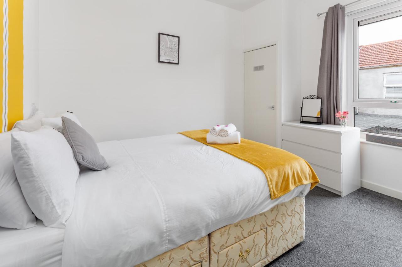 Comfortable Liverpool Townhouse - Free Parking Exterior foto